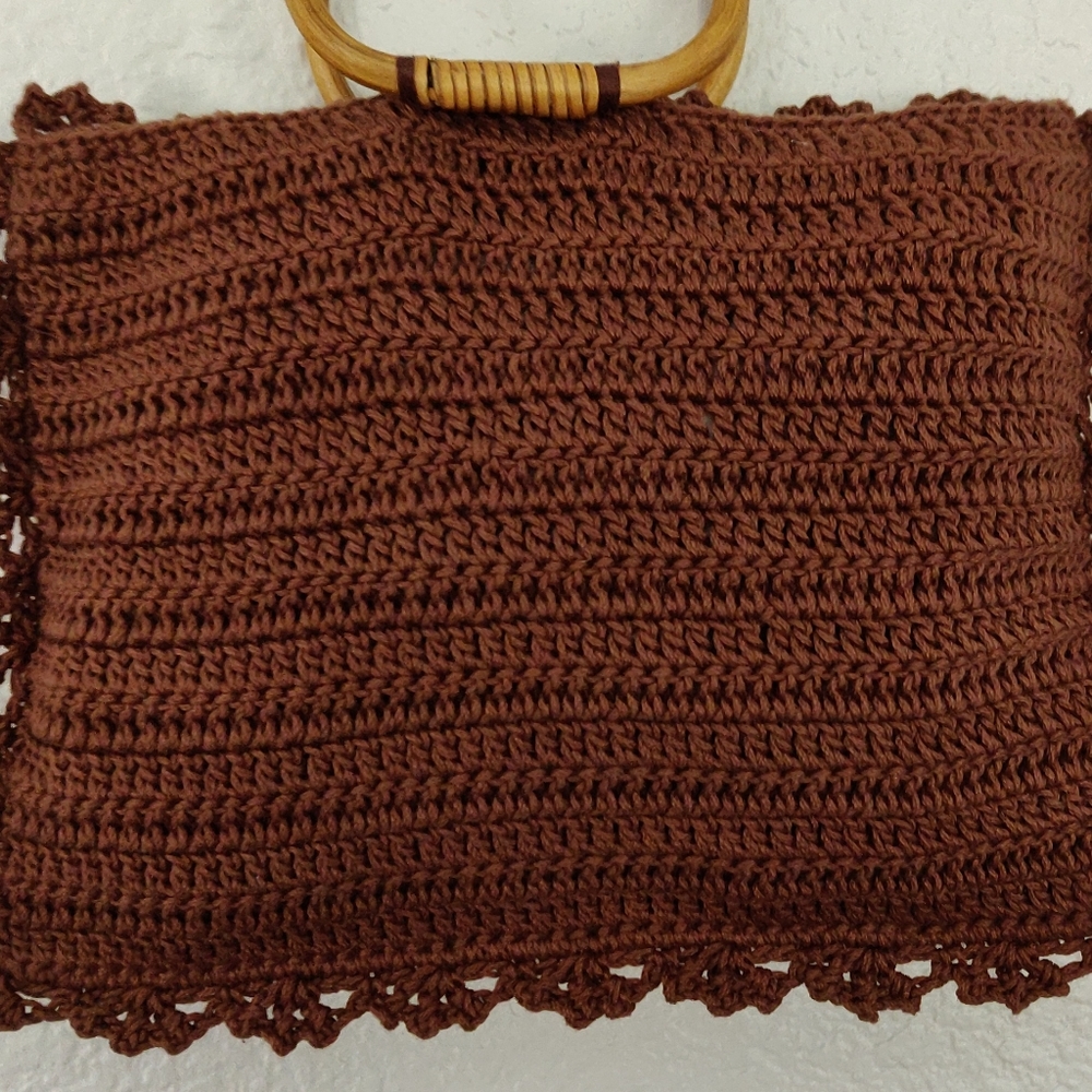 Mini Embroidered %100 Handmade Crochet š§¶Hand Bag - Picture 6 of 13